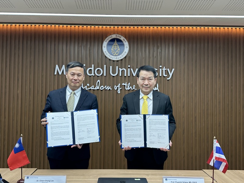 台泰簽署AI醫療驗證合作  加速智慧醫療商品化