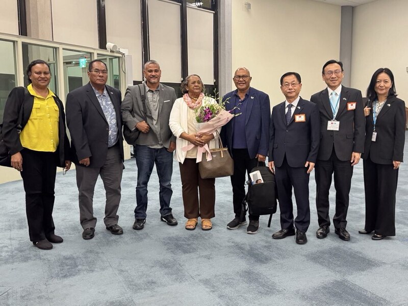 帛琉眾議長率團訪台　將會晤政府及立院高層