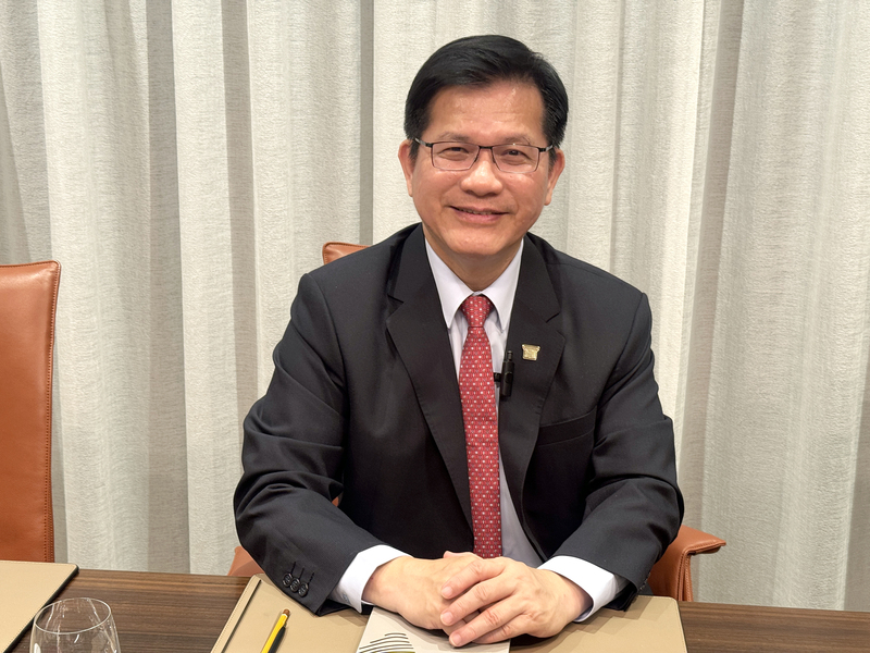 林佳龍向美國保守派媒體發聲：聯合國該承認台灣