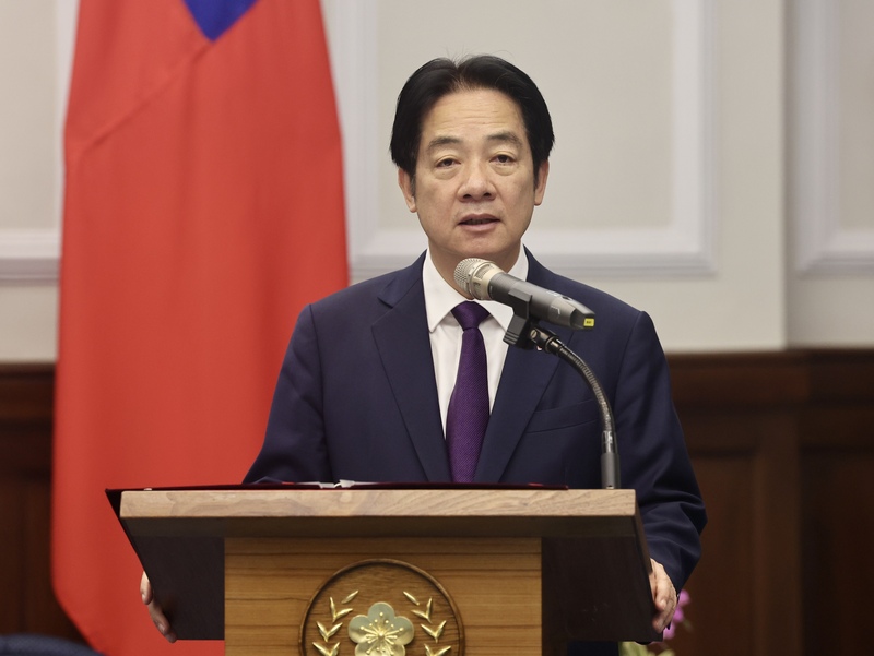 賴總統：拚經濟為優先　持續改善台灣投資環境