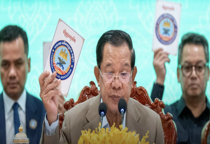 洪森震怒　下令禁用泰貨泰銖