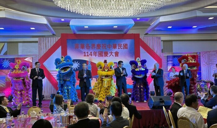 菲僑界慶雙十   駐菲代表周民淦：台菲關係持續深化