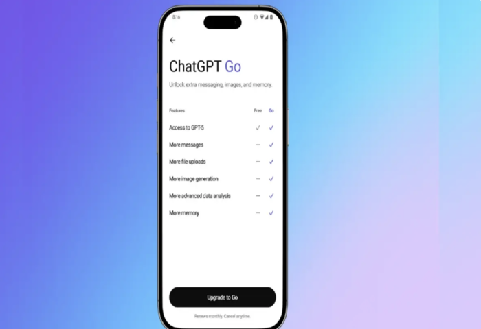 OpenAI推ChatGPT Go　AI應用更貼近生活