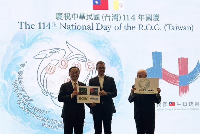 面對中國威脅   駐教廷大使：台灣不會向恐懼屈服