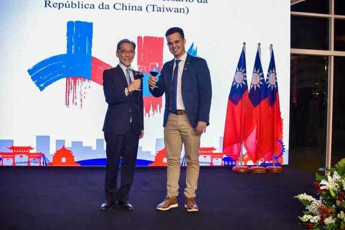 駐巴西代表處慶祝114年國慶酒會　台巴友誼再升溫
