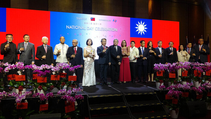 駐菲代表處國慶酒會  周民淦：台菲關係更加堅實緊密