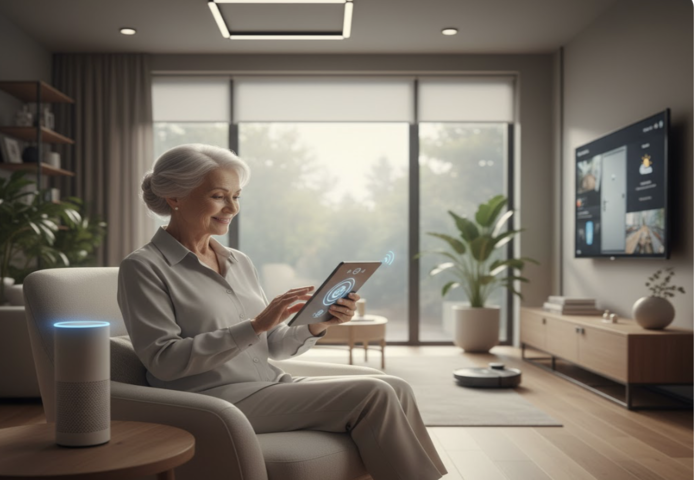 智慧家庭守護銀髮生活　AI科技打造安全舒適居家