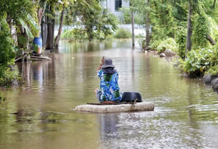 泰中部水患延續　15府仍淹多地民生受阻