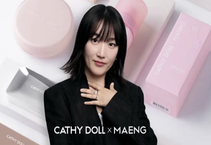 泰妝Cathy Doll再登國際　聯手「Lisa」御用化妝師推新作