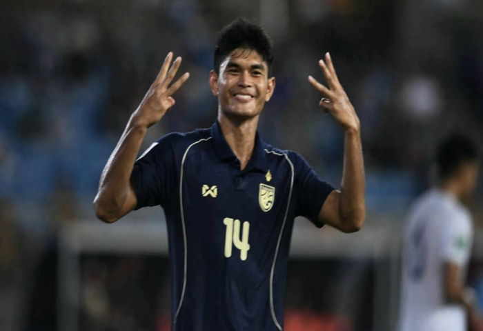 泰國橫掃中華台北　亞錦盃外賽6比1告捷