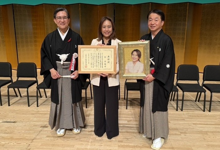 促台日交流 郭貞慧首獲京都「國際交流推進特別表彰」