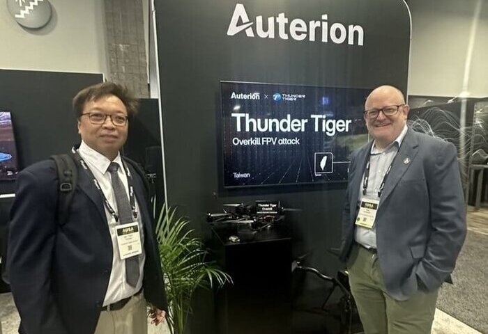美國軍工展　雷虎攜手Auterion挺進國際市場