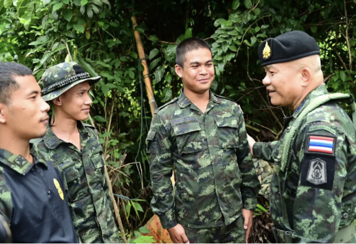 泰柬邊境視察　第二軍區提振士氣