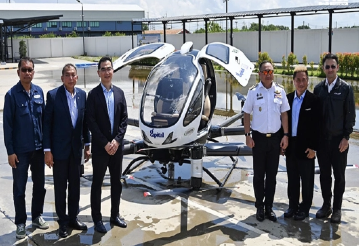 泰啟用載人無人機　五大觀光航線率先起飛