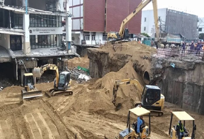 曼谷地鐵紫線無新下陷　泰國捷運局強調結構安全