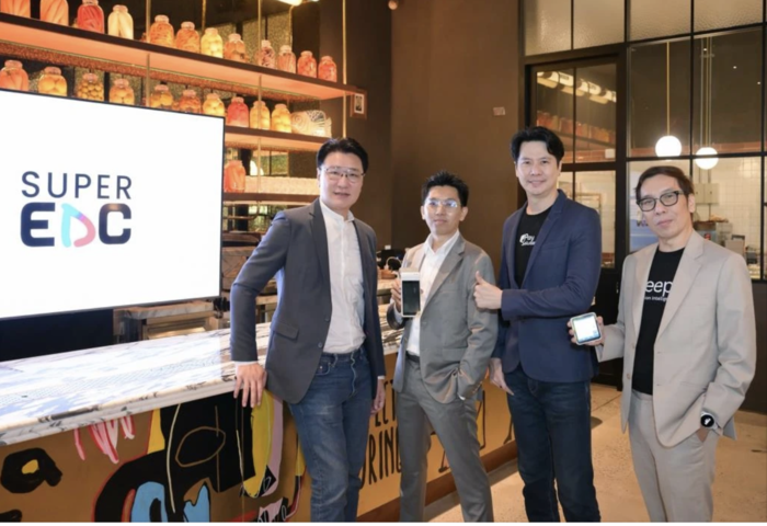 泰國首創「Super EDC」　整合支付POS與AI助力中小企
