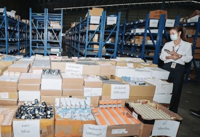 北欖府倉庫被查　逾32萬副非法隱形眼鏡遭扣押