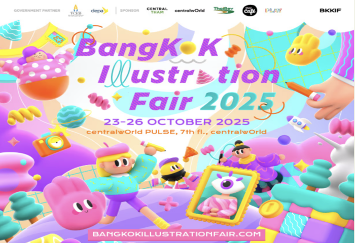 插畫博覽登場　曼谷連結16國藝術能量