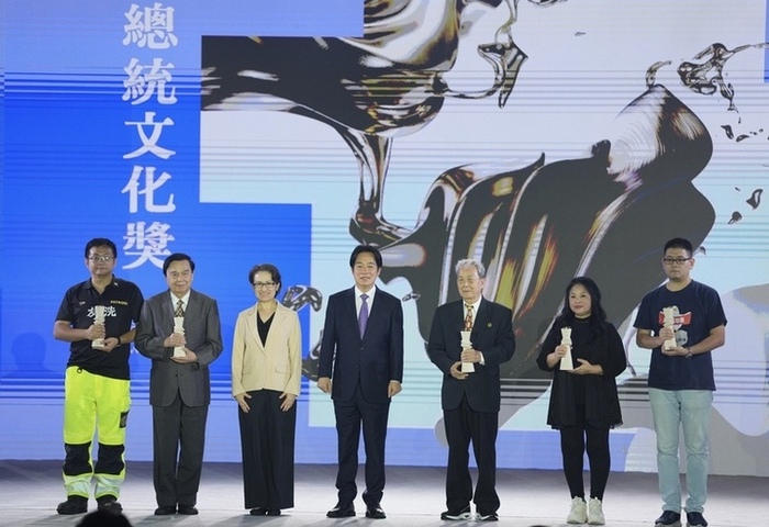 賴總統肯定文化獎得主　綻放屬於台灣獨特光芒