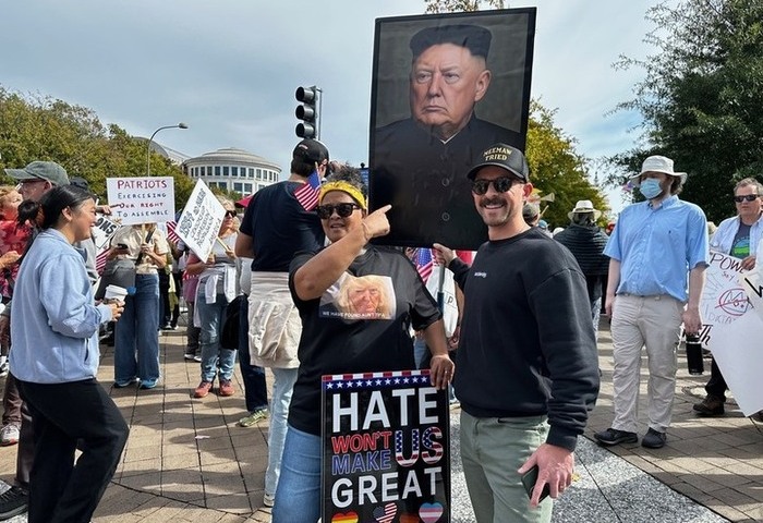全美數百萬人響應無王日　抗議川普強硬政策