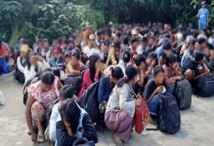 緬甸偷渡客162人潛入泰國　警方坎差那武里林區逮捕