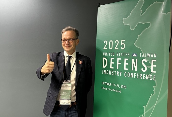 美台商業會長韓儒伯：明年美對台軍售總額可望創新高