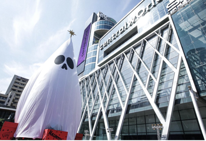 尚泰中央世界　巨型萌鬼登場