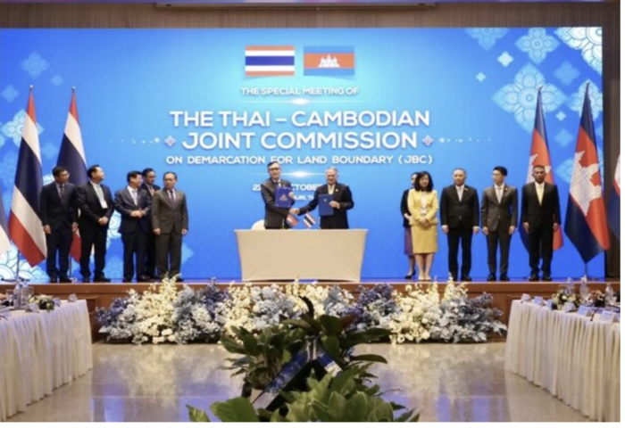泰柬邊界會議達共識　15處界碑將重建修復