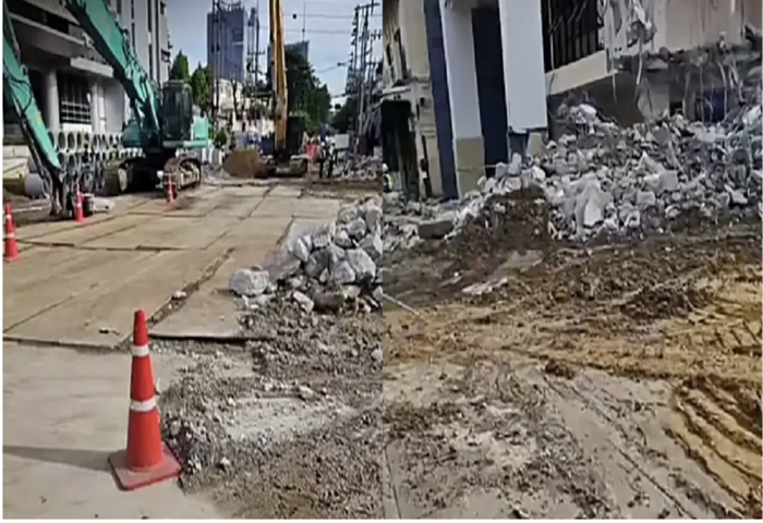 三森警分局拆除進度七成　預計25日全面完成