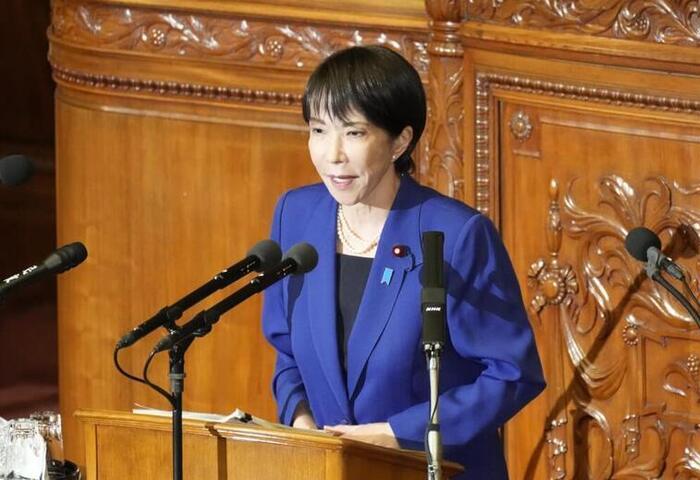 日相高市首場施政演說　擬提前增加國防支出到GDP2%