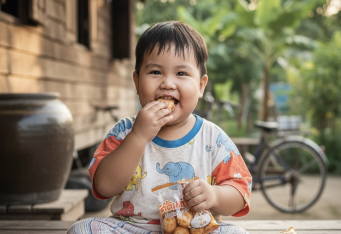 泰童肥胖翻倍　專家警告健康危機