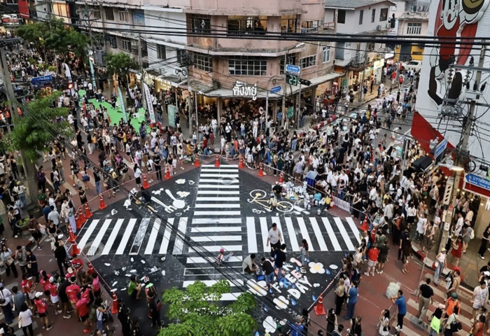  鬼魅市集登場　班塔通街化身「自由之街」