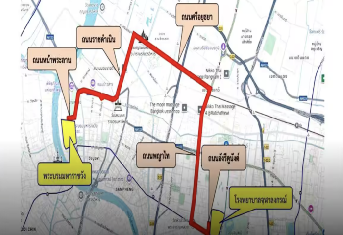 公布聖駕行進路線　萬眾恭送王太后遺軀入皇宮