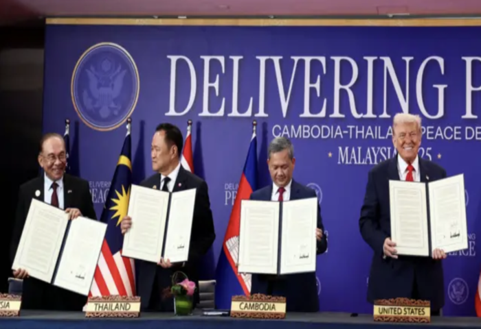 泰柬簽和平協議　川普見證歷史一刻