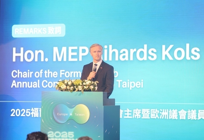 歐洲議會議員促歐台合作兩用無人載具　監測海纜