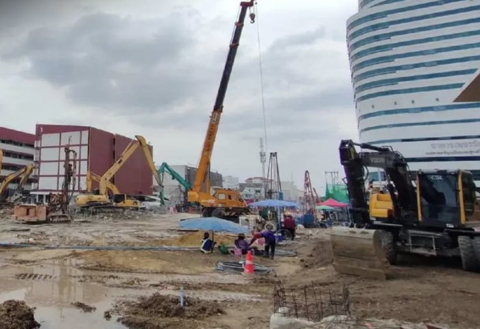 三森路陷塌修復　拆除警署完成