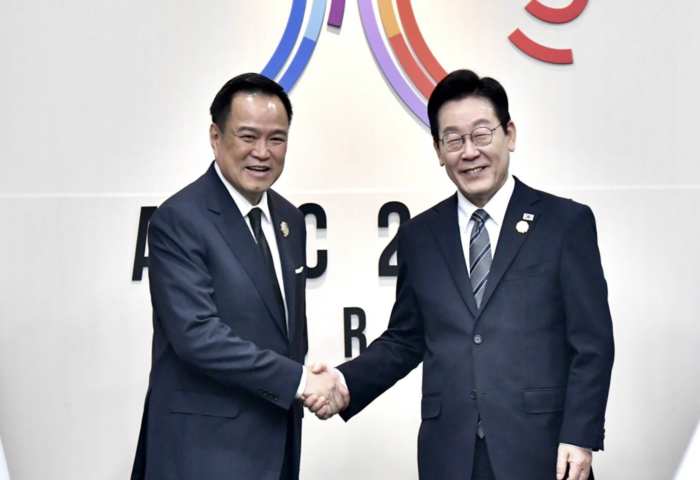 阿努廷會韓總統　爭取增勞工名額與旅客便利