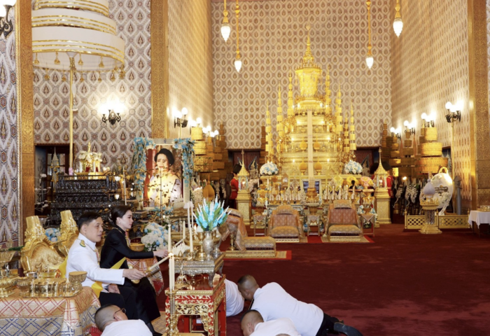 泰王親主持七日法會　追思詩麗吉王太后