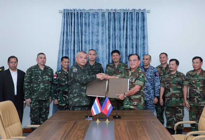 泰柬軍方協議，重武器撤離啟動