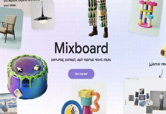 Google出擊　推AI創意平台Mixboard