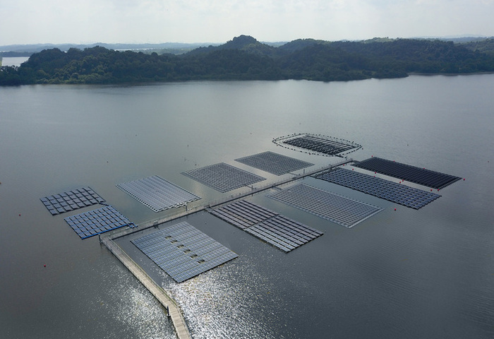 美國水上光電持續發展　星國大型浮動太陽能場推減碳