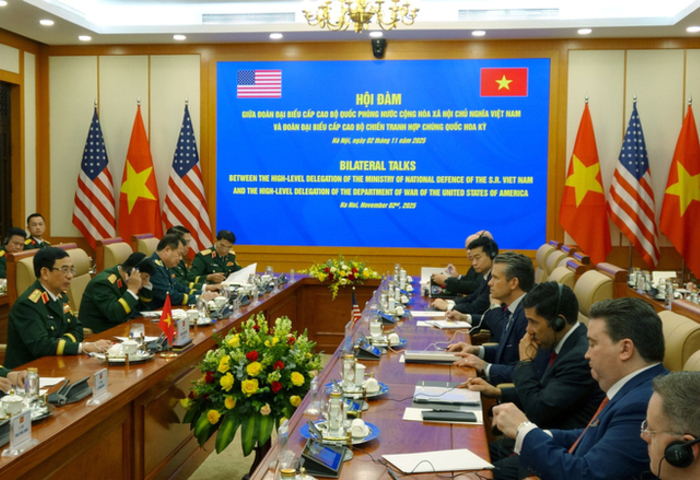 美越防長雙邊會談：強化軍事合作有利區域和平