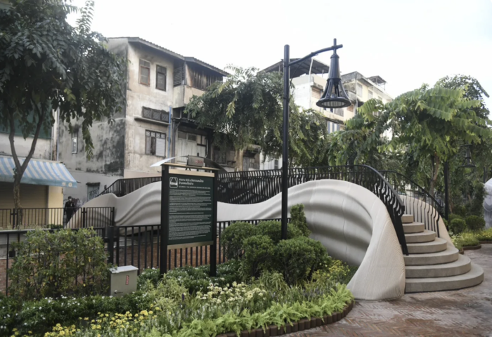 曼谷現首座3D列印運河橋　創新建築結合永續理念