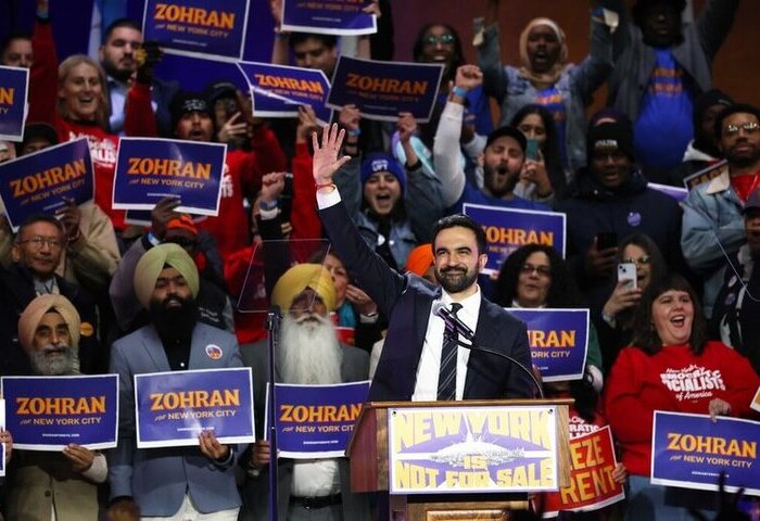 34歲曼達尼當選紐約市長　創多項歷史紀錄