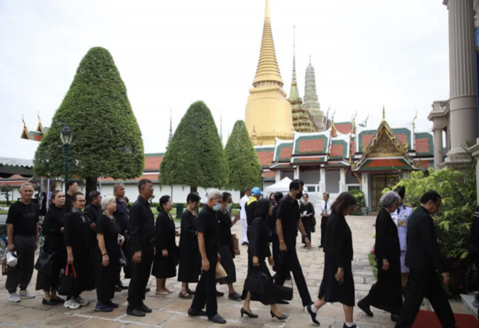 大皇宮開放弔唁　民眾追思王太后