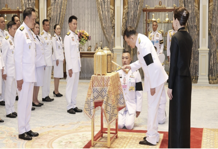 國王王后賜聖火　泰國啟動2025東南亞運