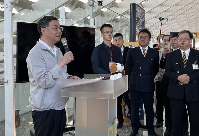 卓榮泰桃機視察非洲豬瘟檢疫  提4措施嚴防疏漏