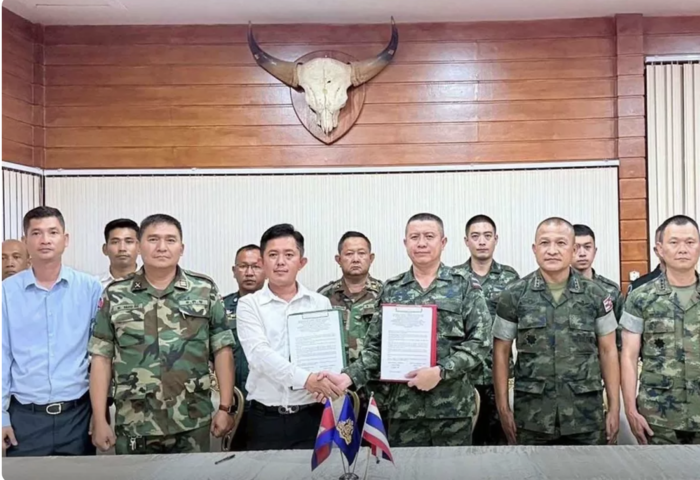 泰柬啟動邊境圍籬勘測　八公里試點先行