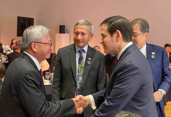 吳誠文談APEC與盧比歐會面　非常熱情且重視台灣