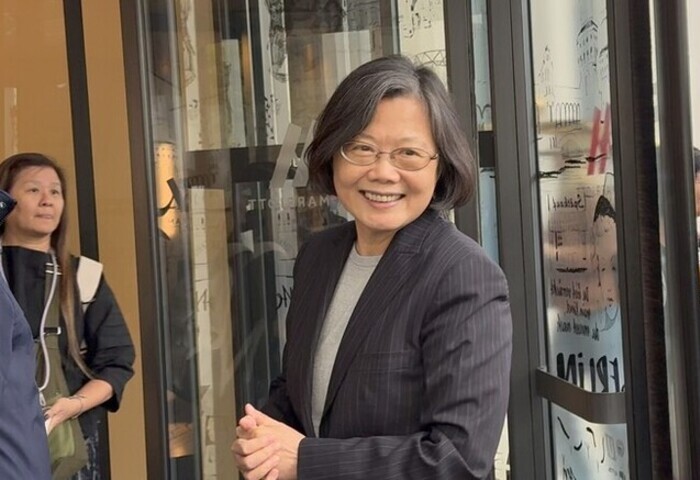 蔡英文抵柏林談台歐關係發展：我們再繼續努力